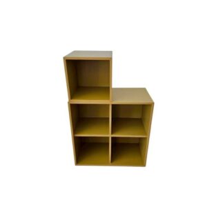 宜家 EKET 5 格書櫃，黃色。_JU23MBZ5Z2