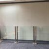 走道隔断、不锈钢杆、玻璃板_L22FSQDZWE