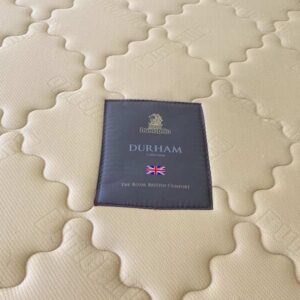 木质床架，配邓禄普（Dunlopillo）床垫，达勒姆（Durham）型号，3.5 英尺（约 1 米），白色_L5WZR9KGF4