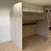SB Design Square 双层床，Kidzio 款，浅木色 (1)