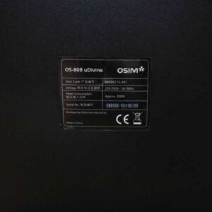 电动按摩椅 OSIM UDivine OS-808，3D 按摩系统，棕色真皮座椅。_NZA2HFSD6U