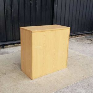 棕色双门文件柜，MOFLEX品牌