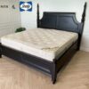 6 英尺黑色床，chanintr 品牌，6 英尺 Sealy 床垫，MILLIONAIRE 型号_RZMSXXRICK