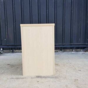 米白色三屉移动柜