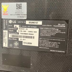 65英寸壁挂电视，LG品牌，型号65UH615T
