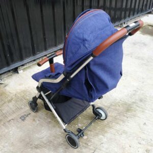 EMBIX 婴儿推车，蓝色婴儿车，旋转轮，轻型，EMBIX 品牌_Y5QCUFVK0S