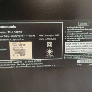 松下 32 英寸 LED 电视 – 型号 TH-L32E3T