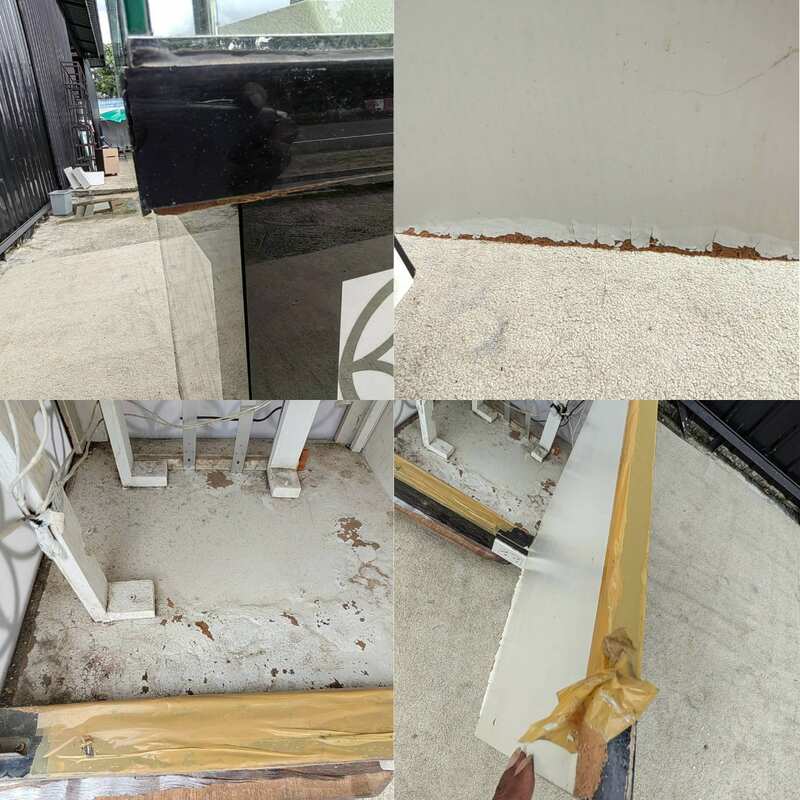高款长方形玻璃展示柜