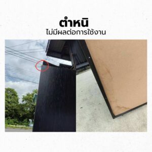 带两层搁板的高款黑色柜子