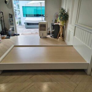 KONCEPT MONETA 3.5英尺床架 白色